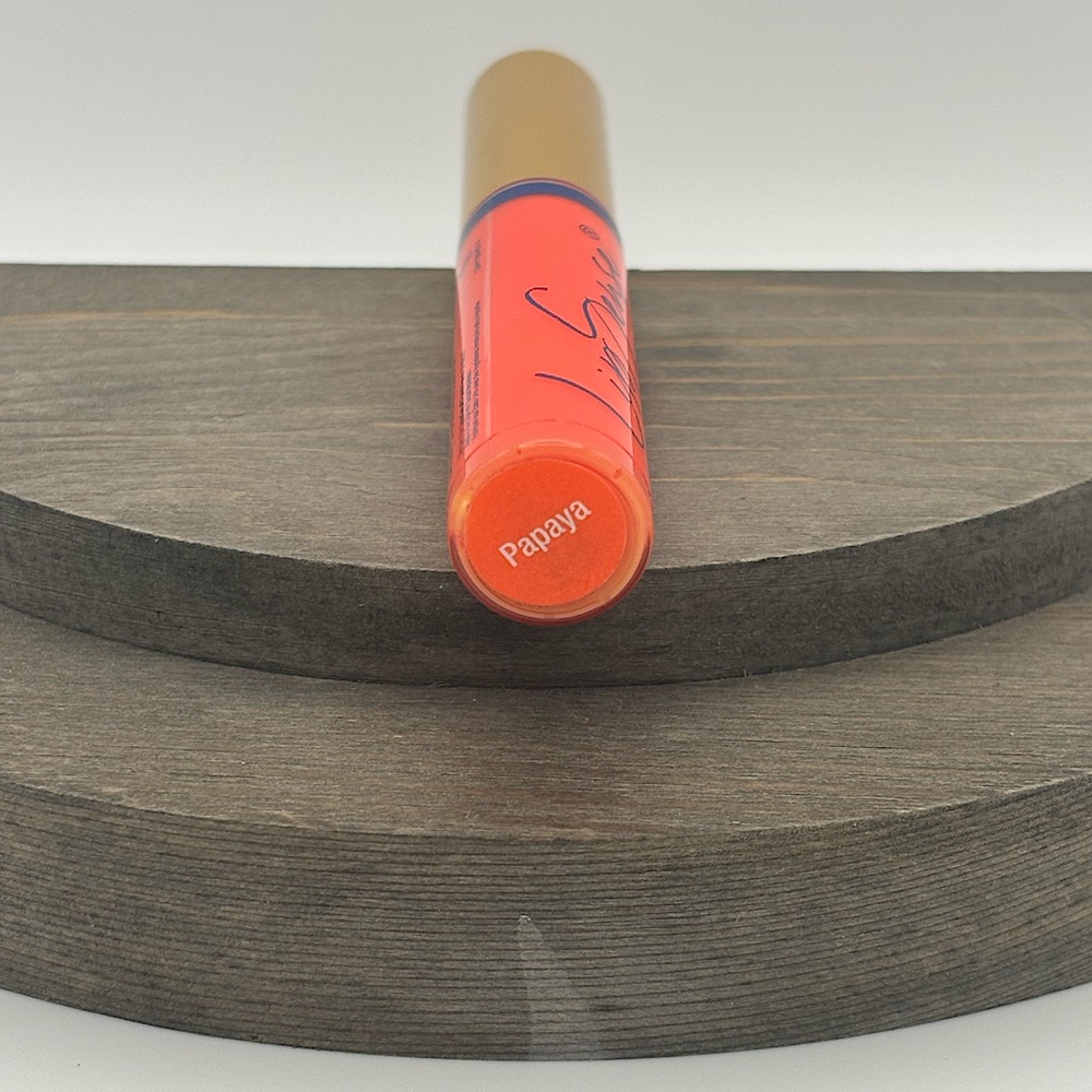 Lipsense Moisturizing Papaya Lip Gloss NEW Peach Pink Coral High Shine Glossy